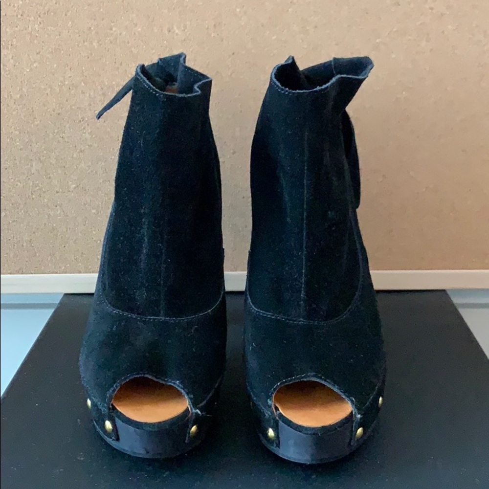 Charlotte Ronson Suede Booties - Picture 6 of 11